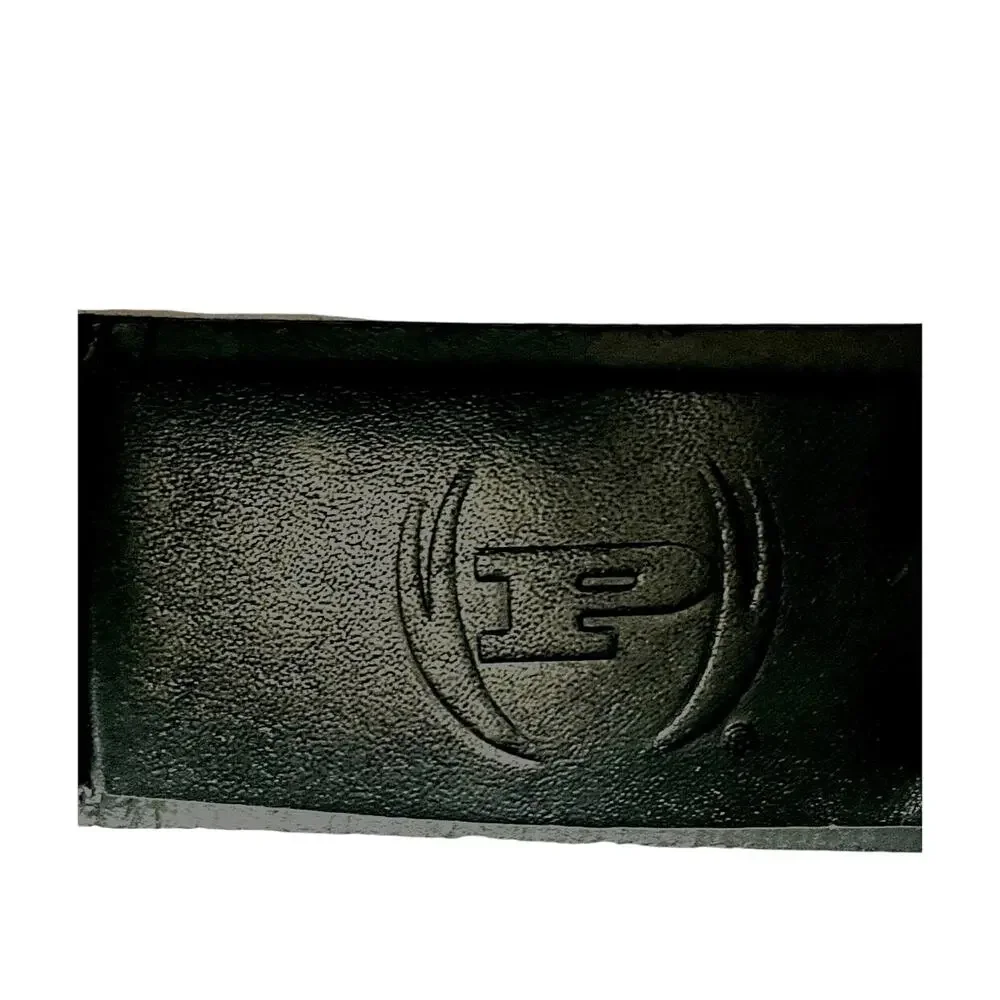 Men’s Black Belt Leather - PHAT FARM Waist 40” Retro P-83126 Y2K Hip Hop Skater